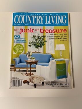 Vintage 2005 Country Living Magazine